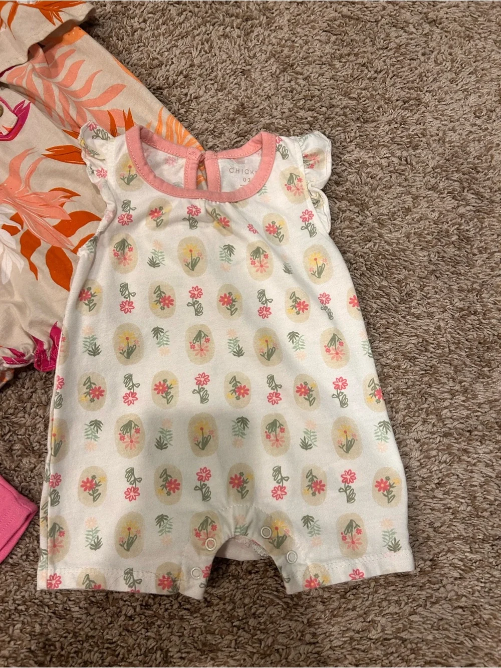 Girls summer lot of 6 clothes 0-3 months